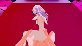 Трахаю Чику аз аввалин шахсе, ки пеш аз маводи он спермой дар миссионерской позе.