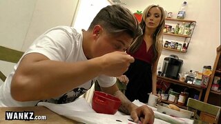 WANKZ-Guy Fucks ລາວກໍ່ຮ້ຂັ້ນບ້ານ!