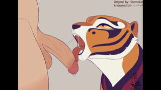 Kung Fu Panda Blewog Yiff Tigress Blowjob
